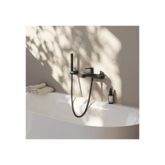Držák sprchy Ravak Chrome 611.20BL polohovatelný, černá