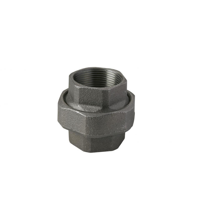 Šroubení přímé kónické černé Atusa Nr. 340 FF 1/4˝ vnitřní/vnitřní závit