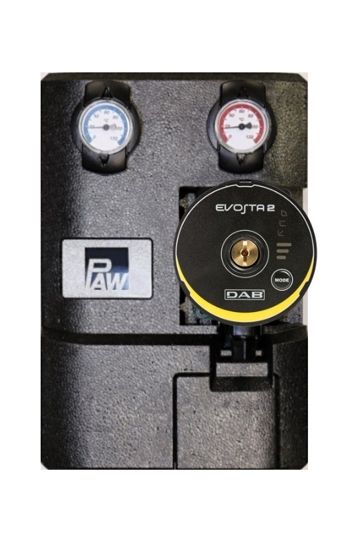 Kotlový modul HEAT BLOC - nesměšovaný - DN 25, DAB.EVOSTA3 40/180, bez pohonu *AP* PAW.HEAT BLOC D31-DN25