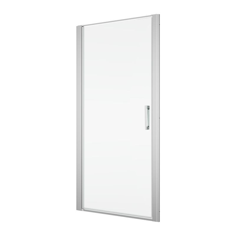 Jednokřídlé dveře Ronal Divera 900 x 2000 mm, aluchrom/sklo čiré