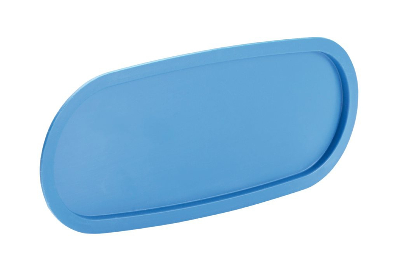 Uzavírací víčko Kermi x-well pro rozdělovač/sběrač 132 x 52 mm