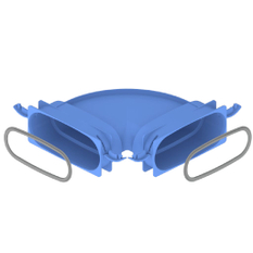 Koleno 90° horizontální Kermi x-well pro ploché potrubí 132 x 52 mm