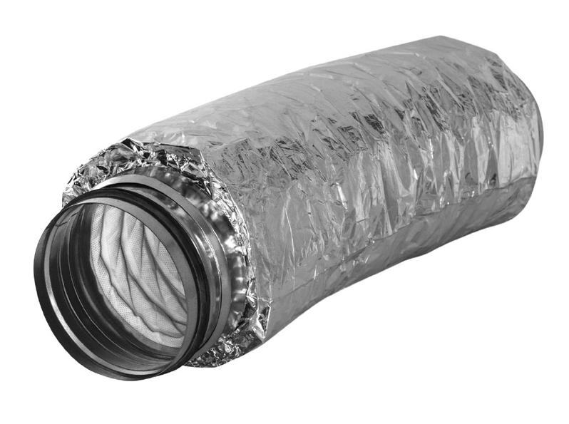 Tlumič hluku Kermi x-well DN125/50 mm (mufna - spojka), délka 1000 mm