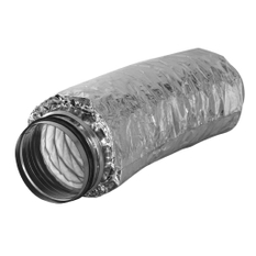 Tlumič hluku Kermi x-well DN125/50 mm (mufna - spojka), délka 1000 mm