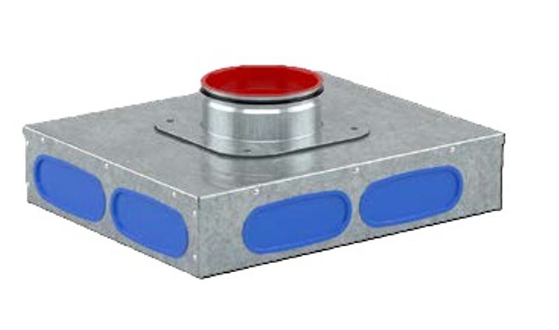 Rozdělovač/Sběrač Kermi x-well VMR F1 DN125 pro ploché potrubí 132 x 52 mm