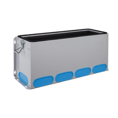 Rozdělovač/Sběrač Kermi x-well spodní díl, 14-připojení pro ploché potrubí 132 x 52 mm