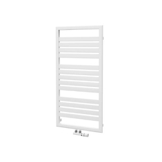 Těleso koupelnové trubkové Isan Mapia Light Plus 1200 x 600 mm, 655 W, univerzální připojení, sněhově bílá RAL 9016