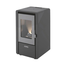 Krbová kamna na pelety Centrometal Centropelet Z 6 kW, šedá