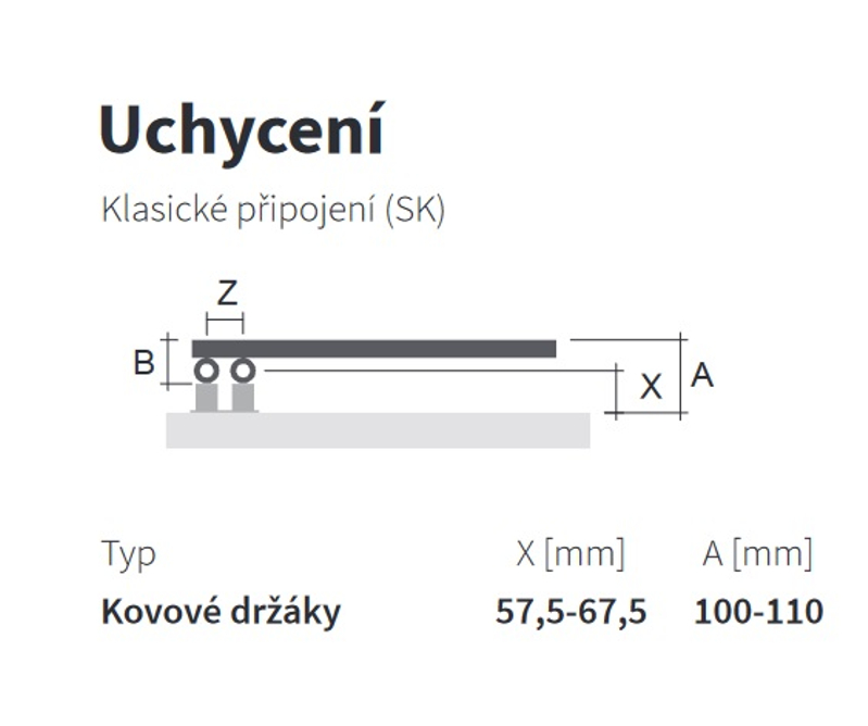 Těleso koupelnové trubkové Isan Calypso 1774 x 600 mm, 826 W, levé, elektrické s regulátorem Mini PW, sněhově bílá RAL 9016