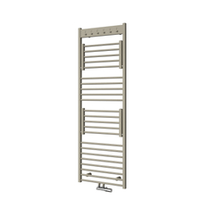 Těleso koupelnové trubkové Isan Flexi s háčky 1735 x 39 mm, 705 W, elektrické s regulátorem Mini PW, sněhově bílá RAL 9016