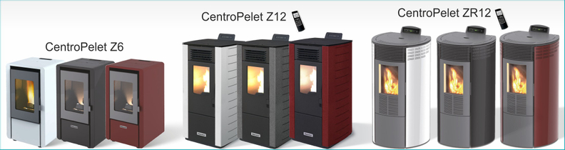 Krbová kamna na pelety Centrometal Centropelet ZR 12 kW, šedá