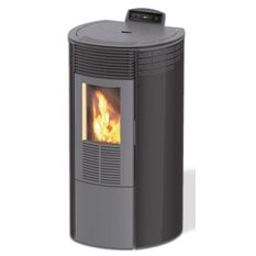 Krbová kamna na pelety Centrometal Centropelet ZR 12 kW, šedá