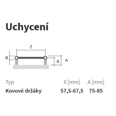 Těleso koupelnové trubkové Isan Aura 1140 x 300 mm, 284 W, elektrické se základní topnou tyčí Z, sněhově bílá RAL 9016