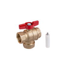 Kohout kulový Giacomini Filter ball, 3/4˝