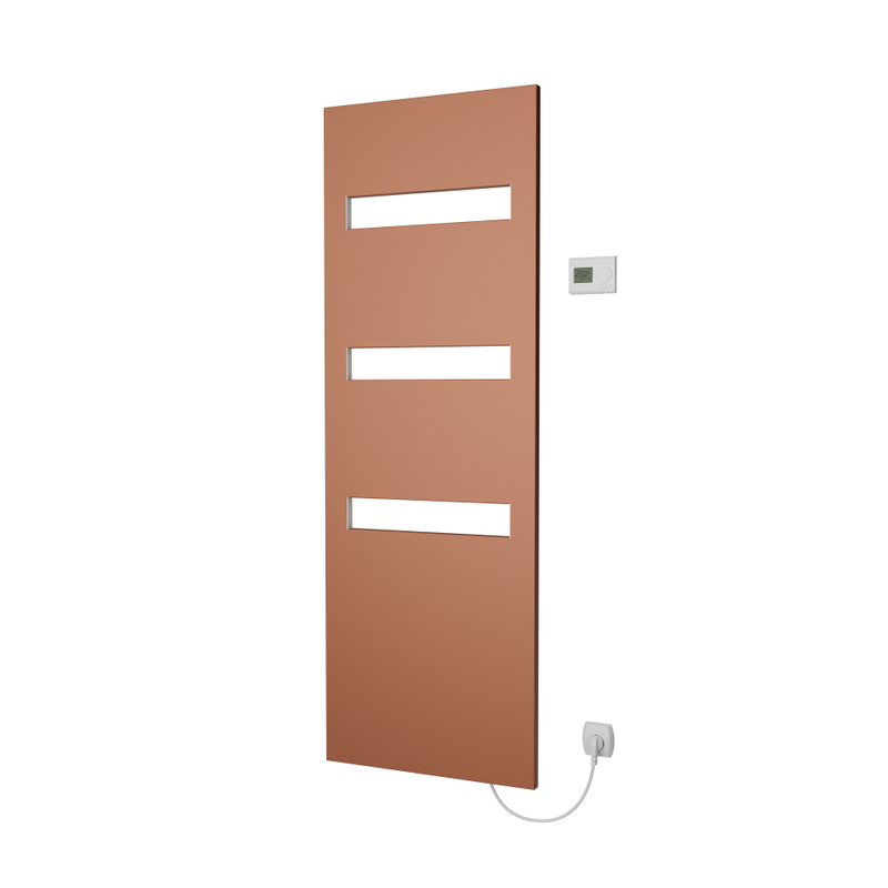 Těleso koupelnové elektické Isan E-Cult 1765 x 606 mm, 750 W, elektrické s topnou fólií, sněhově bílá RAL 9016