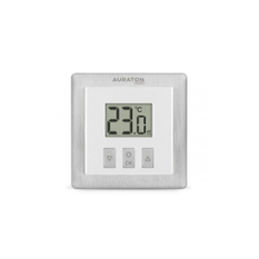 Sestava chytrého bezdrátového termostatu s hlavicí Auraton Radiator Set, bílá