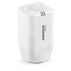 Sestava chytrého bezdrátového termostatu s hlavicí Auraton Radiator Set, bílá