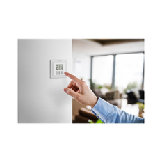 Sestava chytrého bezdrátového termostatu s hlavicí Auraton Radiator Set, bílá