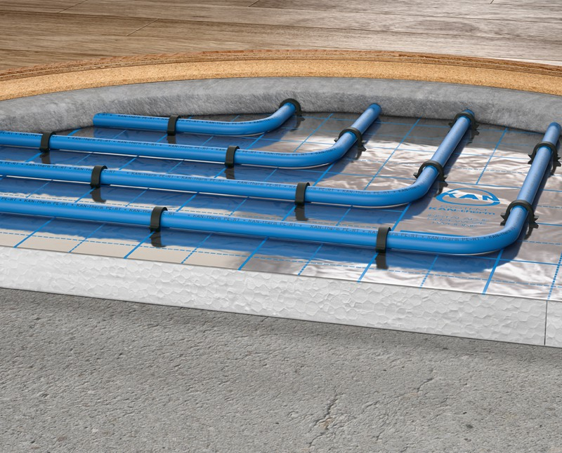 Trubka 5-vrstvá KAN-therm UHF Blue Floor PE-RT+EVOH 18 x 2,0 mm