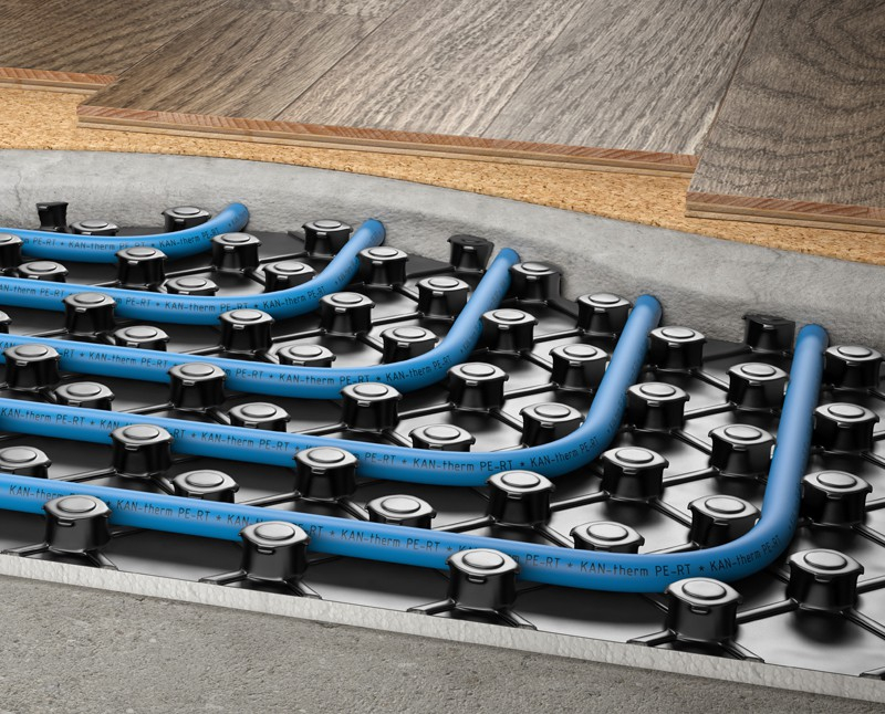 Trubka 5-vrstvá KAN-therm UHF Blue Floor PE-RT+EVOH 18 x 2,0 mm