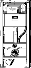 WC prvek Viega Prevista Dry 8521 1120 x 500