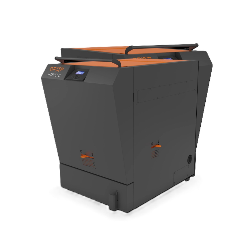 Kotel zplynovací na dřevo OPOP H455 EKO-D MAX 55 kW, 5. třída, SVT 31669