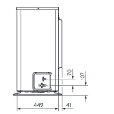 Čerpadlo tepelné Vaillant aroTHERM split VWL 105/5 AS 400V venkovní jednotka vzduch/voda