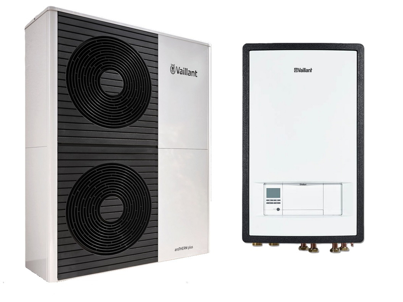 Sestava Vaillant aroTHERM plus monoblok tepelné čerpadlo VWL 125/6 400V + hydraulická jednotka VWZ MEH 97/6