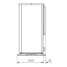 Sestava Vaillant aroTHERM plus monoblok tepelné čerpadlo VWL 75/6 230V + hydraulická jednotka VWZ MEH 97/6 + oddělovací výměníkVWZ MWT 150