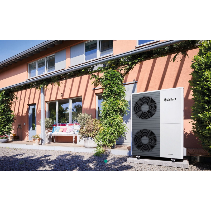 Sestava Vaillant aroTHERM plus monoblok tepelné čerpadlo VWL 105/6 400V + hydraulická jednotka VWZ MEH 97/6 + oddělovací výměníkVWZ MWT 150