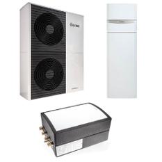 Sestava Vaillant aroTHERM plus monoblok tepelné čerpadlo VWL 105/6 400V + hydraulická jednotka VWZ MEH 97/6 + oddělovací výměníkVWZ MWT 150
