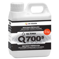 Ochranný biocidní přípravek Q700S pro systémy chlazení a topení včetně podlahového vytápění, objem 1 l