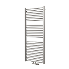 Těleso koupelnové trubkové Isan Silla Inox 1495 x 600 mm, 545 W, elektrické s regulátorem Mini PW, nerez