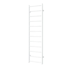 Těleso koupelnové trubkové Isan Aura 1380 x 400 mm, 337 W, středové připojení, chrom