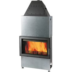 Vložka krbová s výměníkem Haas+Sohn Novara 17, výkon výměníku 10,8 kW antracit