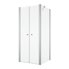 Boční stěna Ronal Solino v 90° 800 x 2000 mm, aluchrom/sklo čiré