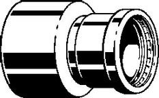 Redukce Viega Temponox s SC-Contur 1715.1xL 108,0 x 88,9