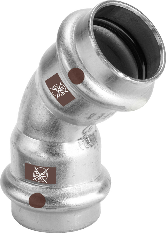 Oblouk&nbsp;45° Viega Temponox s SC-Contur 1726 18