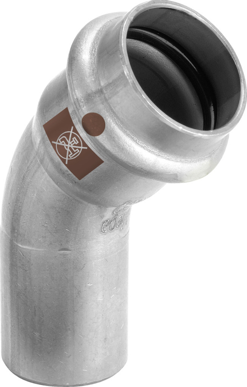 Oblouk&nbsp;45° Viega Temponox s SC-Contur 1726.1 15