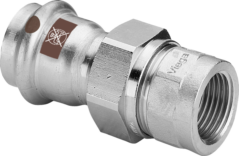 Přechodové šroubení Viega Temponox s SC-Contur 1762 42 x 6/4˝