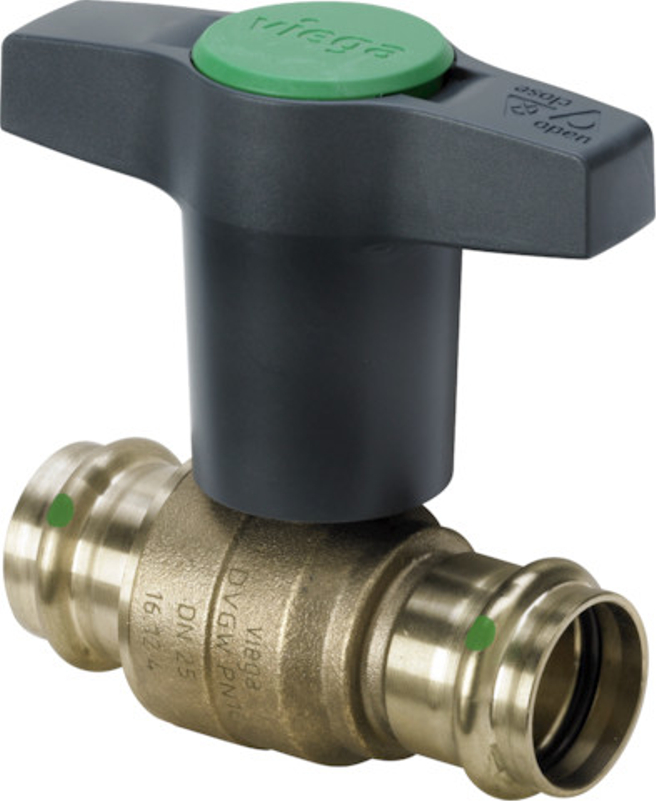 Kulový kohout Viega Profipress s SC-Contur 2275 28