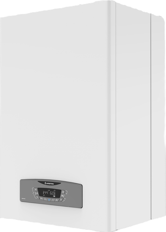 Kotel plynový kondenzační závěsný Ariston Clas B One WiFi 24, topení 21,5 kw a ohřev TV 24,9 kw, s integrovaným nerezovým zásobníkem 2 x 20 l, SVT 23469
