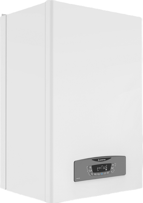 Kotel plynový kondenzační závěsný Ariston Clas B One WiFi 24, topení 21,5 kw a ohřev TV 24,9 kw, s integrovaným nerezovým zásobníkem 2 x 20 l, SVT 23469