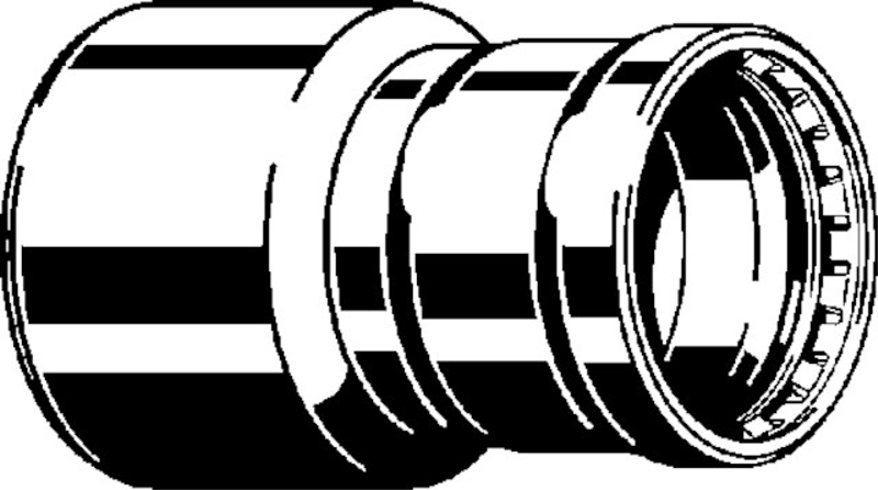 Redukce Viega Megapress S s SC-Contur 4215.1xL 88,9x60,3