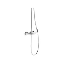 Sprchový sloup Ravak DS 091.00 DS 091.00CR netermostatický, posuvný, se sprchovým setem, chrom