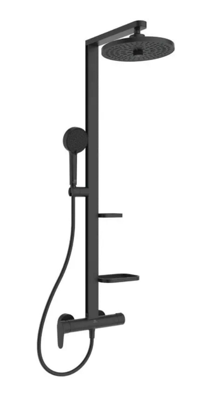 Systém sprchový s termostatem Ideal Standard Ceratherm ALU+, hedvábná čermá