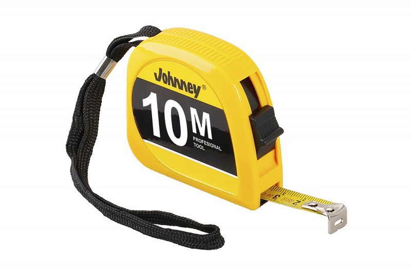 Metr svinovací JOHNNEY KDS 10m x 25mm