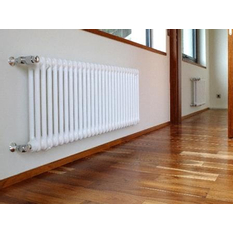 Radiátor článkový Isan Atol C2 600 15 článků, na zeď GTX, 2703 W, bílá, připojení VR