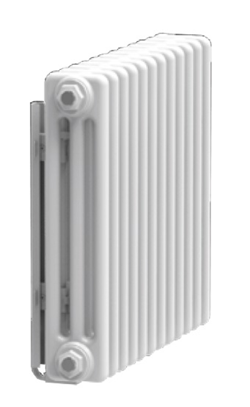 Radiátor článkový Isan Atol C5 600, 20 článků, 1956 W, uchycení na zeď , připojení VR, bílá