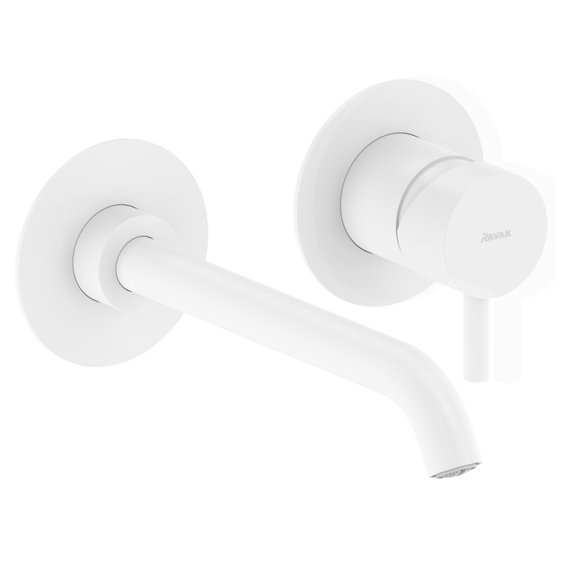 Umyvadlová podomítková baterie Ravak EspiritES 019.10WV.O1.RB07B bez tělesa, White Velvet